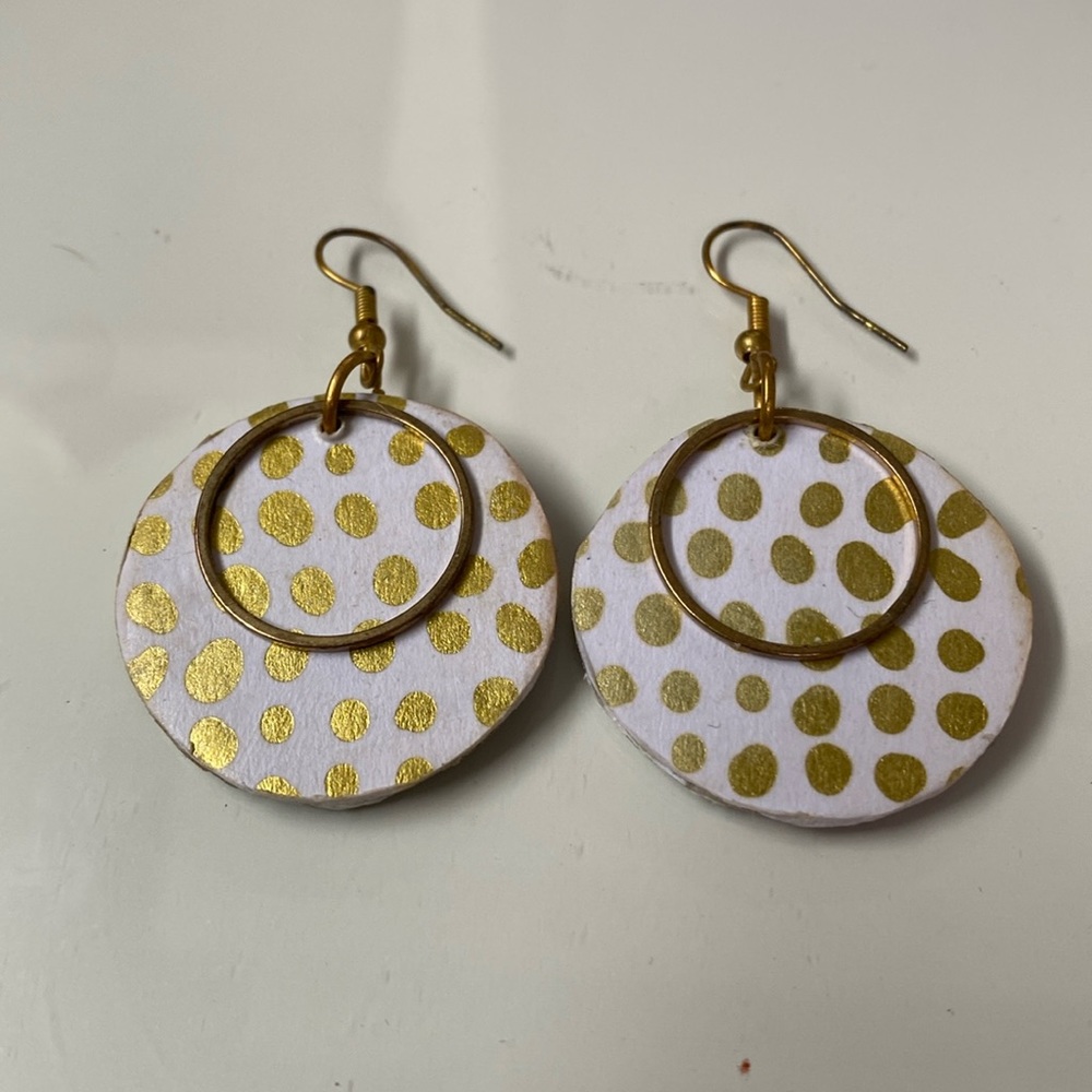Wood earrings